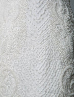 Simple Wedding Dress Lace V Neck Sleeveless Lace Mermaid Bridal Dresses With Train