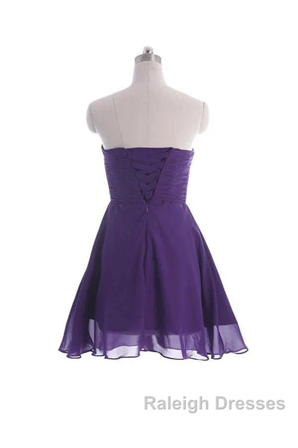 Simply Chiffon Strapless Bridesmaid Dress