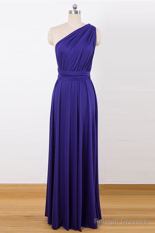 Sleeveless Long Convertible Bridesmaids Dress