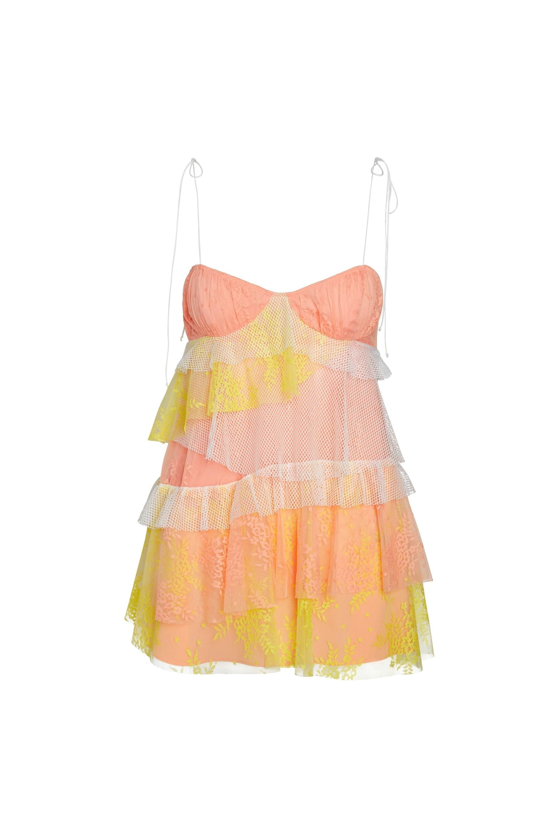 Spaghetti Straps Chiffon Lace Homecoming Dress Mini Prom Dresses