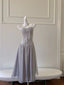 Sparkling A-Line Strap Sequined Tassel Tulle Long Formal Prom Dress