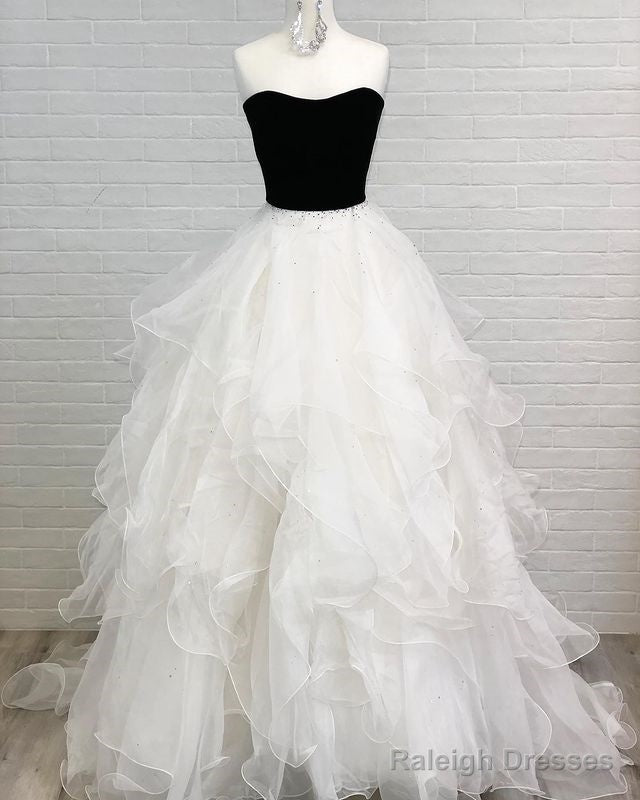 Strapless Long Prom Dresses,Formal Dresses,Dance Dress Secondary image