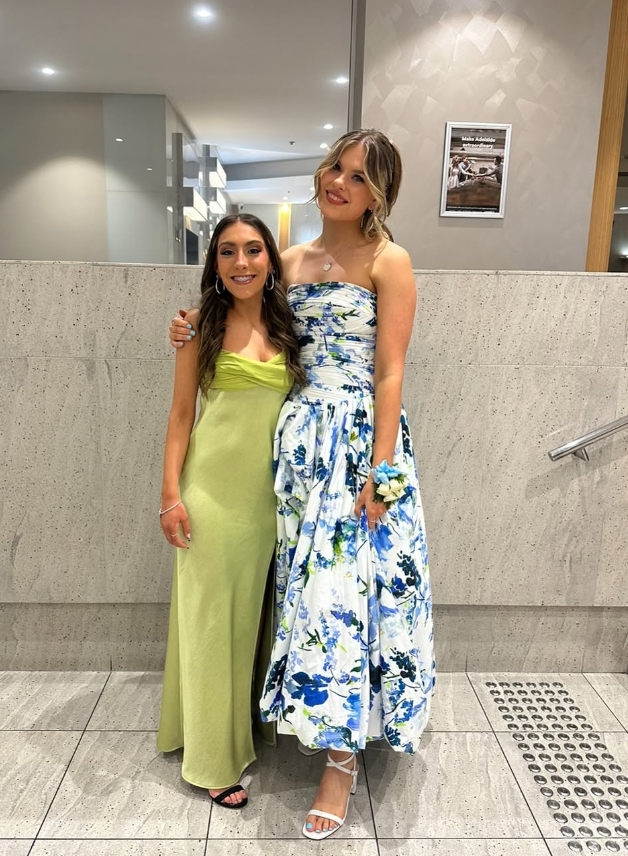 Strapless Print Floral Prom Dresses Long Prom Gowns