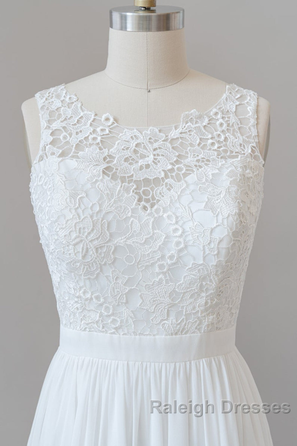 Straps Lace A-line Boho Wedding Dress Secondary image