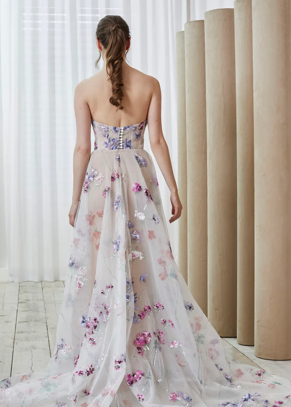 Stylish Lace Long A-Line Prom Dresses Prom Dresses