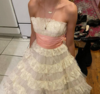 Sweet 16Th Ball Gowns Strapless Lace Short Homecoming Dresses Birthday Outfits