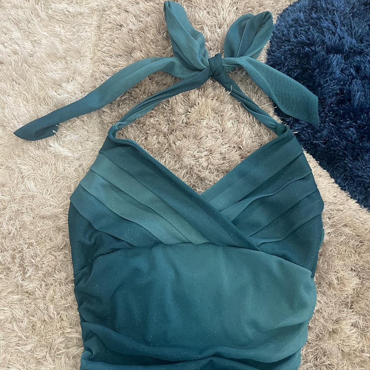 Sweet Glitter Halterneck V-Neck Ruffled Mini 16Th Birthday Homecoming Dresses