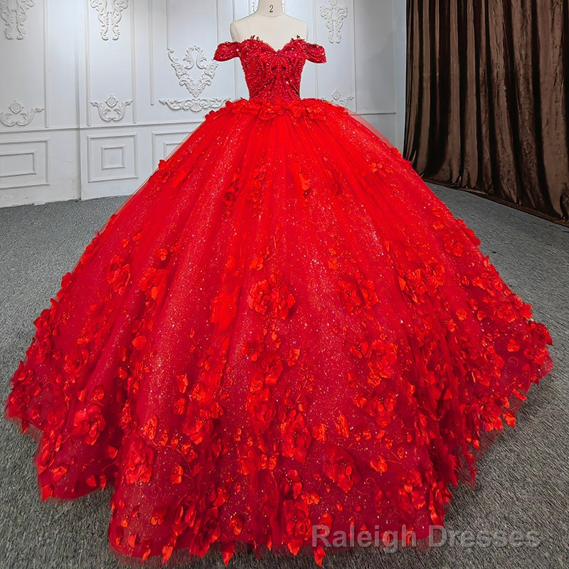 Sweet Valentine Red Quinceanera Dress Secondary image