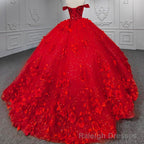 Sweet Valentine Red Quinceanera Dress