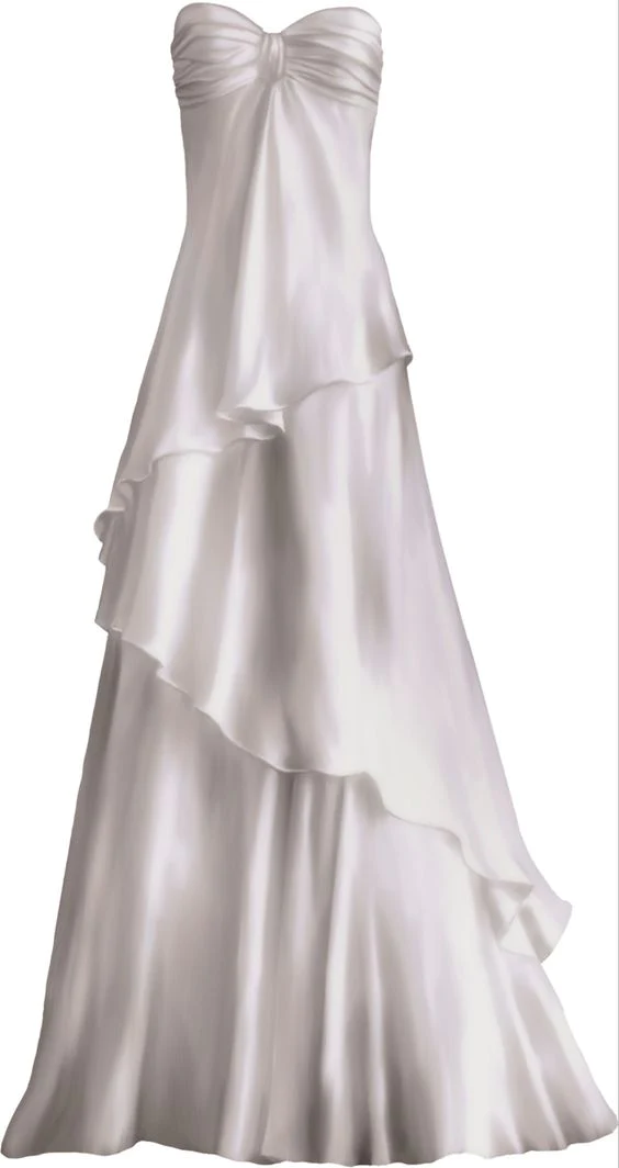 Sweetheart A-Line White Prom Dress Long Prom Dress