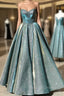 sweetheart long evening dresses ,long prom dress for teens