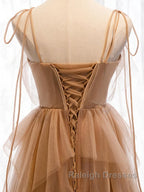 Sweetheart Neck Floor Length Champagne Lace Prom Dress Long Champagne Lace Prom Dress