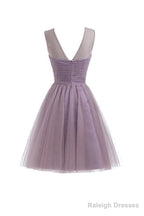 Sweetheart Tulle Light Gray Homecoming Dress Short Prom Dress