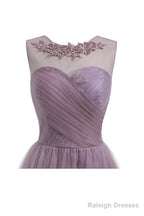 Sweetheart Tulle Light Gray Homecoming Dress Short Prom Dress