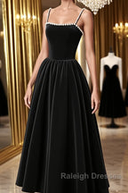 Tea Length Velvet Prom Dress Velvet Tea Length Prom Homecoming Dress