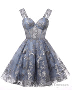 Teens Sparkly Tulle Emerald Green Homecoming Dresses Spaghetti Straps Short Cocktail Prom Prom Dress