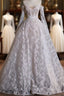Timeless Ball Gown Off The Shoulder White Lace Long Wedding Dress Bridal Dresses