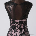 Top Black Lace Mermaid Prom Gown Sleeveless