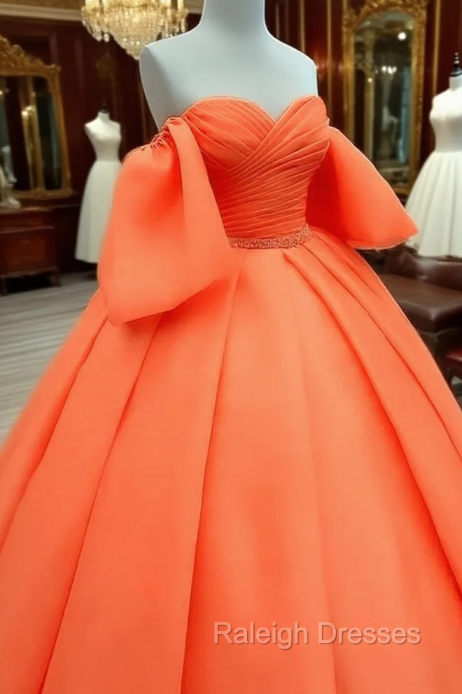 Tulle Ball Gown Puffy Sleeve Dress Main image