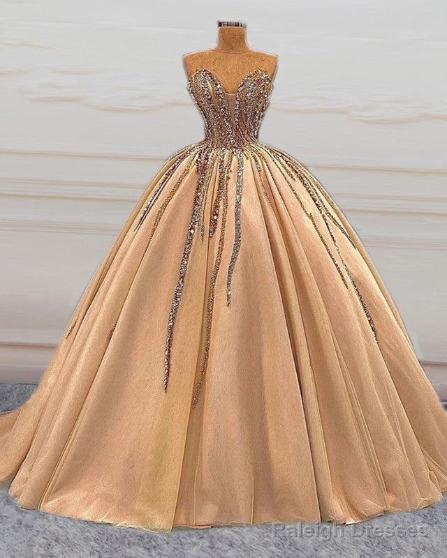 Tulle Ball Gown Sweetheart Beaded Corset Dresses