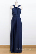 Tulle Floor-Length Sleeveless Convertible Bridesmaids Dresses