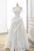 Tulle Lace Long Prom Dress