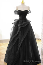 Tulle Lace Long Prom Dress