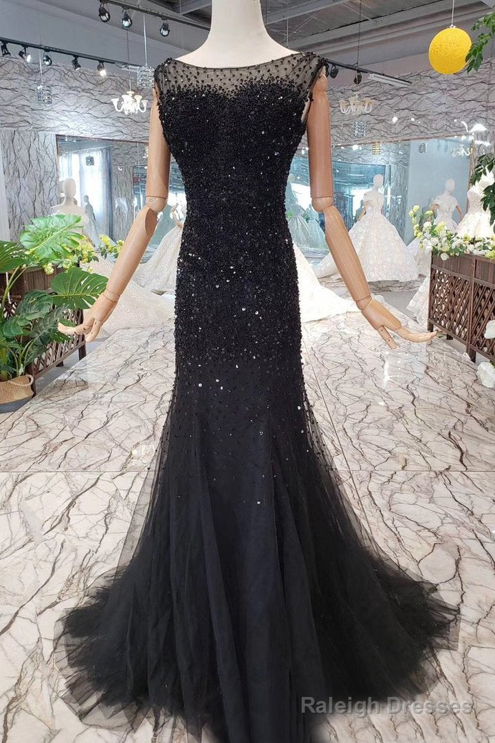 Tulle Trumpet/Mermaid Sweep Train Prom Dress Main image