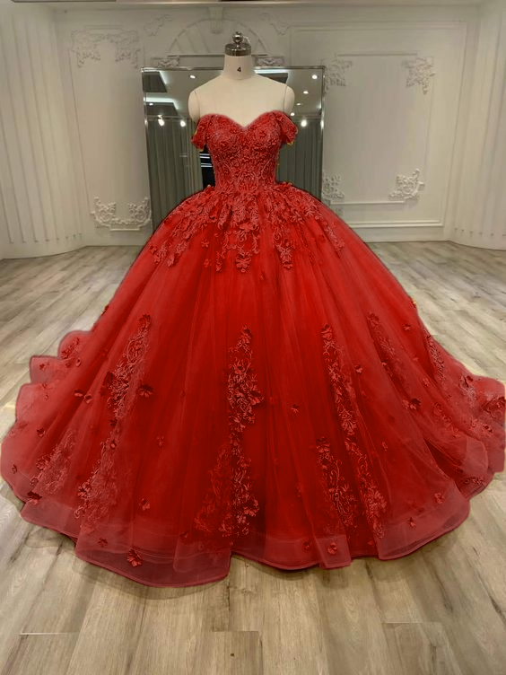 Quinceanera Dress Sweetheart Ball Gown Prom Dress