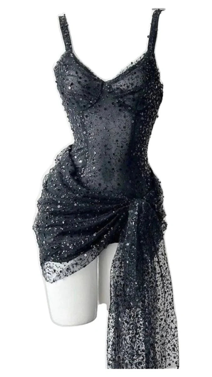 Unique Sheath Straps Sequin Lilac Prom Tight Homecoming Dress 8Th Grad Dance Graduation Dresses Short Hoco Dress