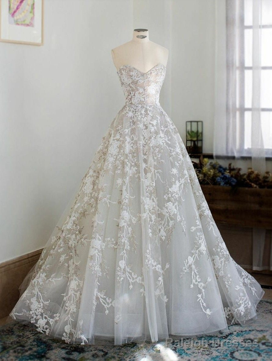 Unique Wedding Gown Lace Wedding Dress Princess Gown Prom Dress Main image