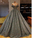Unique Wedding Gown Sequin Wedding Dress Princess Gown Prom Dress