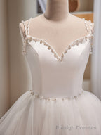 V Neck Short Ivory Layered Prom Dresses, Short Ivory Graduation Homecoming Dresses