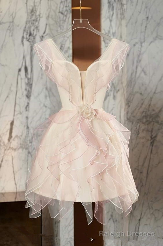Vintage A-Line Pink Homecoming Dresses 18Th Birthday Outfits Secondary image