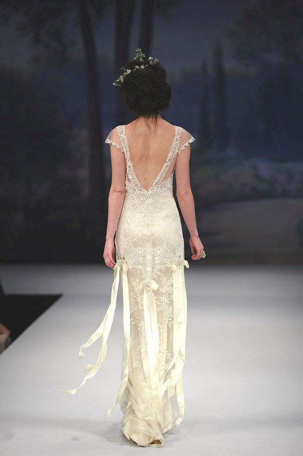 Vintage A-Line Small Flying Sleeves Lace Satin Long Prom Dresses Prom Dresses