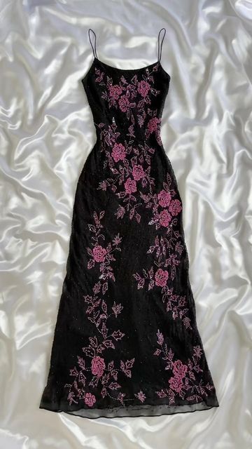 Vintage A-Line Straps Black Lace Prom Dress 22Th Birthday Outfit Main image