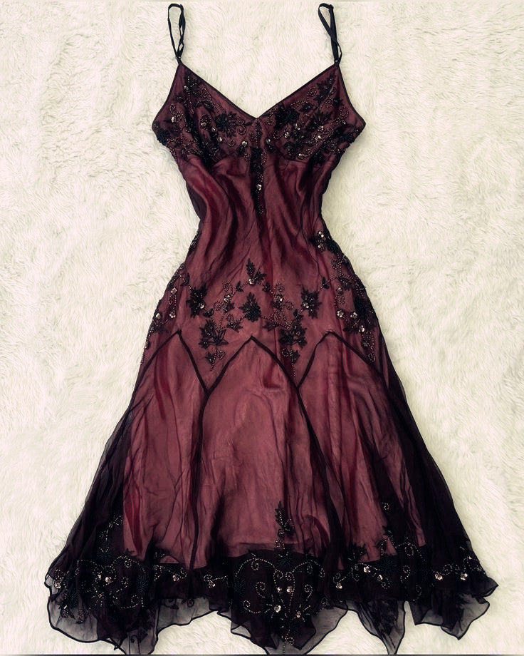 Vintage A-Line Straps Dark Pink Prom Dress 22Th Birthday Outfit