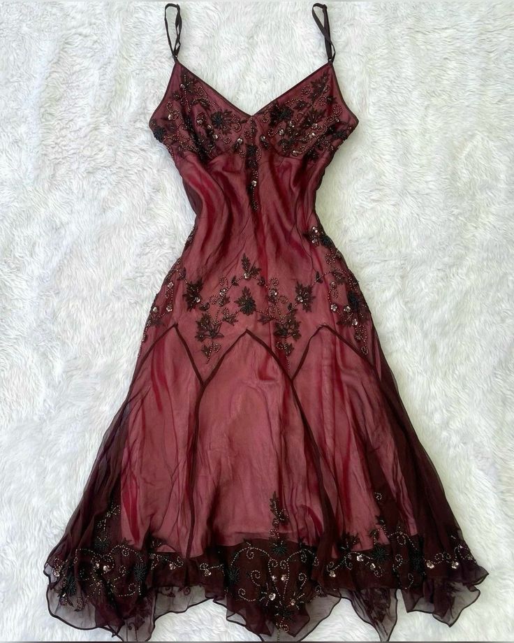Vintage A-Line Straps Dark Pink Prom Dress 22Th Birthday Outfit