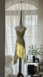 Vintage Prom Dress Sleeveless Green Prom Gown