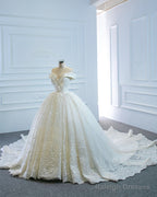 Vintage Lace Wedding Dresses Off The Shoulder Bridal Gowns