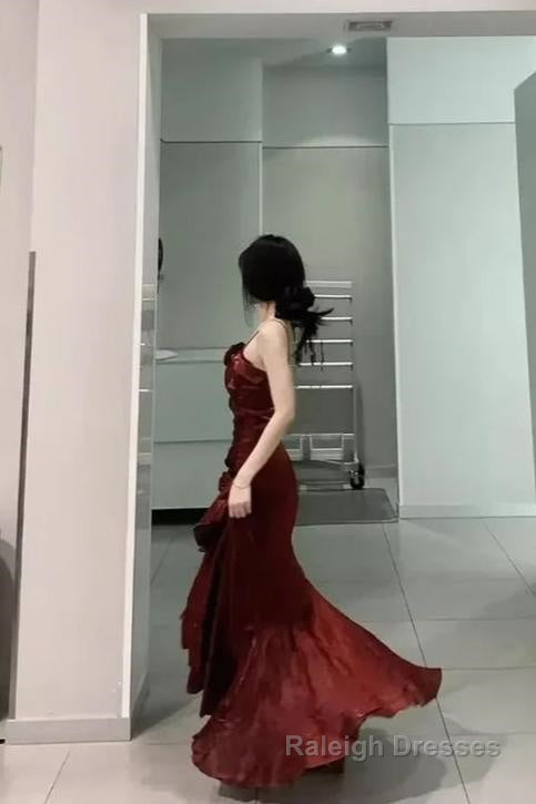 Vintage Long Prom Dress Luxury Slim Mermaid Spaghetti Strap Floral Dress Elegant Casual Evening Party Dress