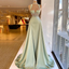 Vintage Sage Green Prom Dresses Long Prom Dress