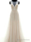 Wedding Gowns Sexy Open Back Wedding Dress A line Bridal Dress Illusion Lace
