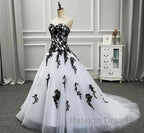 Weitese Prom WomenS Dress Strapless Beautiful White And Black Prom Dresses Long Ball Gown Wedding Dresses Prom Clothing