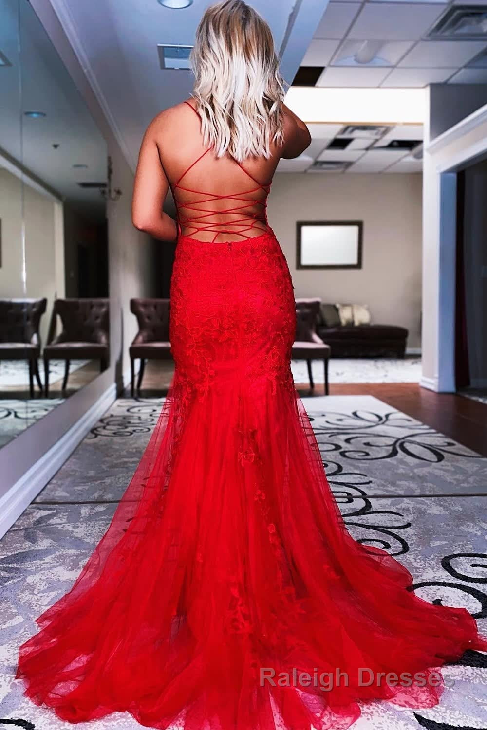 White Halter Backless Prom Dress