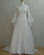 White Lace Prom Dress , Charming Prom Dress