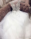 White Long Prom Dress, Wedding Dress