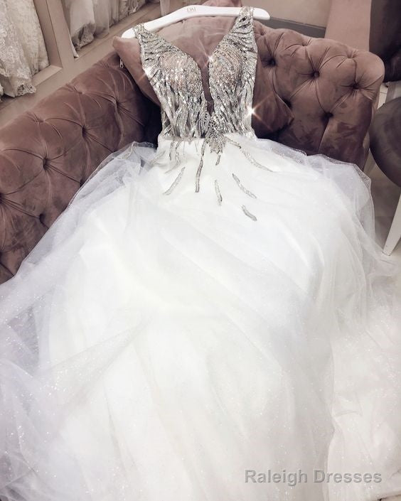 White Long Prom Dresses Wedding Dresses