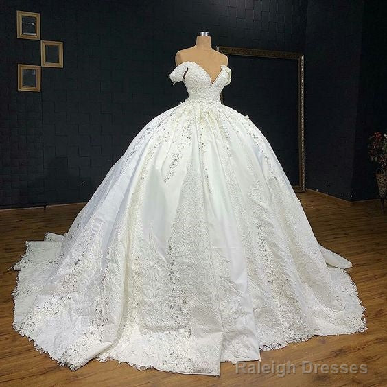 White Long Wedding Dresses Bridal Gown Prom Dresses