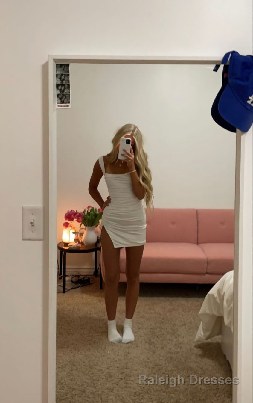 White Prom Dresses Short Prom Dress Homecoming Dress